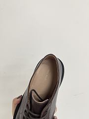 Okify The Row Dark Brown Retro Loafers - 4