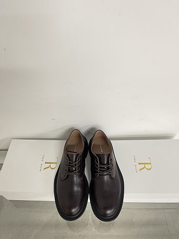 Okify The Row Dark Brown Retro Loafers