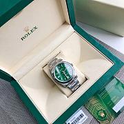 Okify Rolex Omega Perpetual Green Watch  - 2