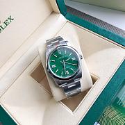 Okify Rolex Omega Perpetual Green Watch  - 1