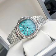 Okify Tiffany x Patek Philippe Nautilus Blue Watch - 6