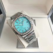 Okify Tiffany x Patek Philippe Nautilus Blue Watch - 1