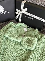 Okify CC Green Mint Sweater With Bow  - 2