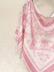 Okify Dior Pink Silk Cover-Up Top - 4