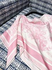 Okify Dior Pink Silk Cover-Up Top - 6