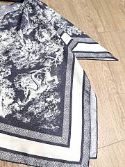 Okify Dior Black Silk Cover-Up Top - 2