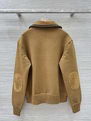 Okify MiuMiu Brown Suede Jacket - 3