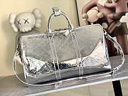 Okify Louis Vuitton Keepall 50 Bag In Silver M26766 50x29x23cm  - 5