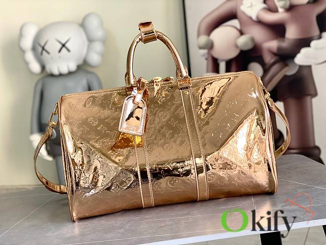 Okify Louis Vuitton Keepall 50 Bag In Gold M26463 50x29x23cm  - 1