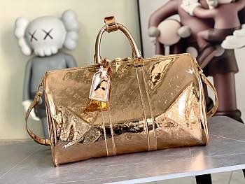 Okify Louis Vuitton Keepall 50 Bag In Gold M26463 50x29x23cm 