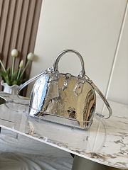 Okify Louis Vuitton Alma BB Bag In Silver M26335 17.5x11.5x23.5cm - 1