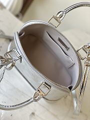 Okify Louis Vuitton Alma BB Bag In Silver M26335 17.5x11.5x23.5cm - 5