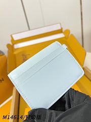 Okify Louis Vuitton Tiny Recto Verso Bloom Light Blue Card Holder M14614 10x8x2cm - 3