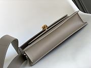 Okify Bvlgari Serpenti East West Maxi Chain Bag In Gray 28x17x6cm - 3