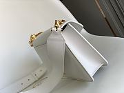 Okify Bvlgari Serpenti East West Maxi Chain Bag In White 28x17x6cm - 6