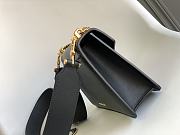 Okify Bvlgari Serpenti East West Maxi Chain Bag In Black 28x17x6cm - 2