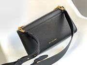 Okify Bvlgari Serpenti East West Maxi Chain Bag In Black 28x17x6cm - 4