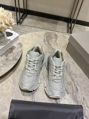 Okify Balenciaga Runner Crystal Gray Sneakers - 5