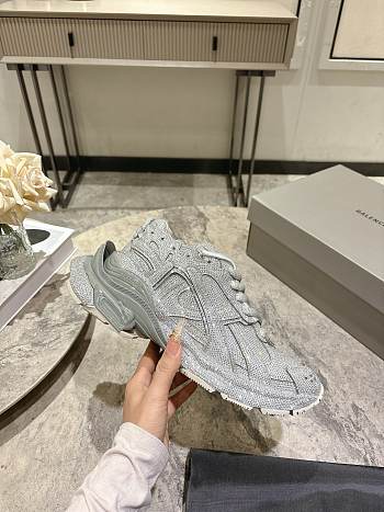 Okify Balenciaga Runner Crystal Gray Sneakers