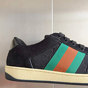 Okify Gucci Black Screener Sneakers  - 4