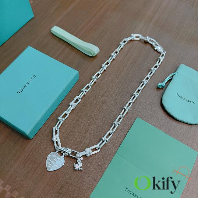 Okify Tiffany Silver Necklace 26688 - 1