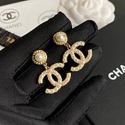 Okify CC Gold Earrings With Small Pearls  - 2