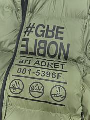 Okify Moncler Mazod Green Down Jacket For Men  - 2