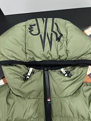 Okify Moncler Mazod Green Down Jacket For Men  - 4