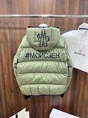 Okify Moncler Mazod Green Down Jacket For Men  - 3