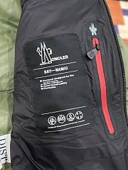 Okify Moncler Mazod Green Down Jacket For Men  - 5