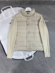 Okify Moncler Cream Down Jacket Unisex  - 3