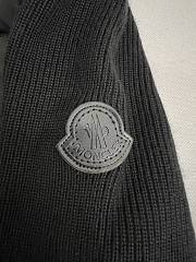 Okify Moncler Black Down Jacket Unisex  - 3