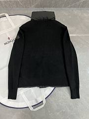 Okify Moncler Black Down Jacket Unisex  - 2