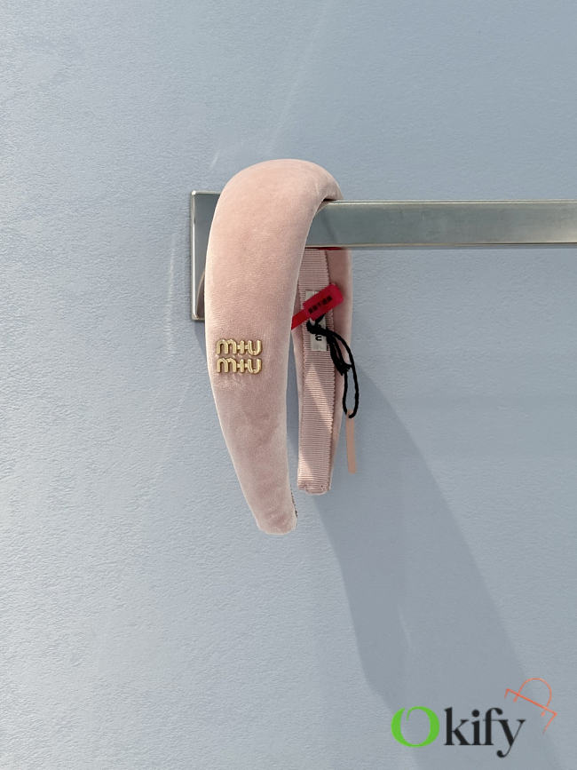 Okify MiuMiu Pink Headband  - 1