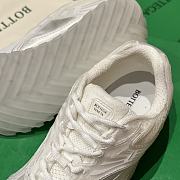 Okify Bottega Veneta Orbit Sneakers White 3cm - 6