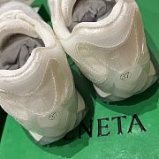 Okify Bottega Veneta Orbit Sneakers White 3cm - 5