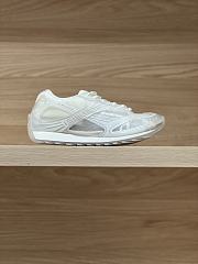 Okify Bottega Veneta Orbit Sneakers White 3cm - 2