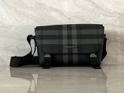 Okify Burberry Wright Bag Black 29x25x18x8cm - 1