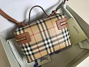 Okify Burberry Check Vanity Bag 19.5x15x8cm - 2