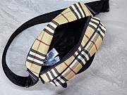 Okify Burberry Paddy Check Bag 22.5x6.5x16cm - 6