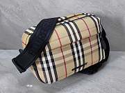 Okify Burberry Paddy Check Bag 22.5x6.5x16cm - 2