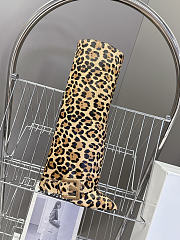 Okify Balmain Anthem High Boots Leopard 10.5cm - 1