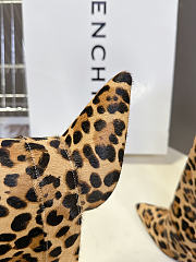 Okify Balmain Anthem High Boots Leopard 10.5cm - 5