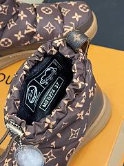 Okify Louis Vuitton Cloud Ankle Snow Boots Brown 1AIVG3 - 2