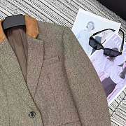 Okify Prada Brown Vest Jacket  - 5