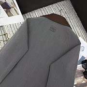 Okify MiuMiu Gray Long Blazer  - 2