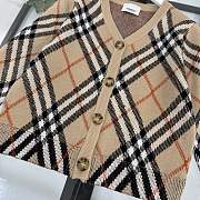 Okify Burberry Check Cardigan For Kids  - 5