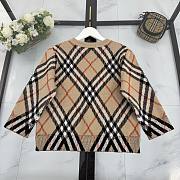 Okify Burberry Check Cardigan For Kids  - 4