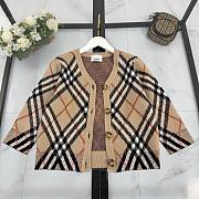 Okify Burberry Check Cardigan For Kids  - 2