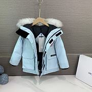Okify Canada Goose Kid Down Jacket Blue - 5